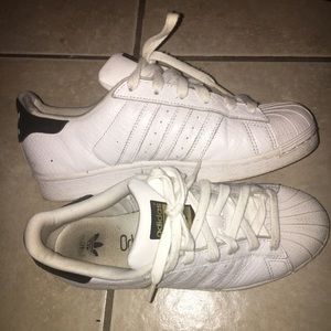 White adidas shoes